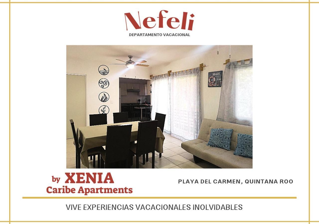 דירות פלאייה דל כרמן Nefeli Departamento By Xenia Caribe מראה חיצוני תמונה