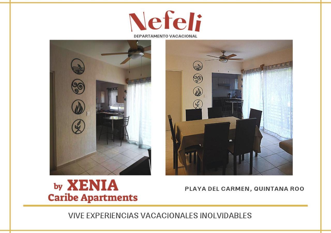 דירות פלאייה דל כרמן Nefeli Departamento By Xenia Caribe מראה חיצוני תמונה