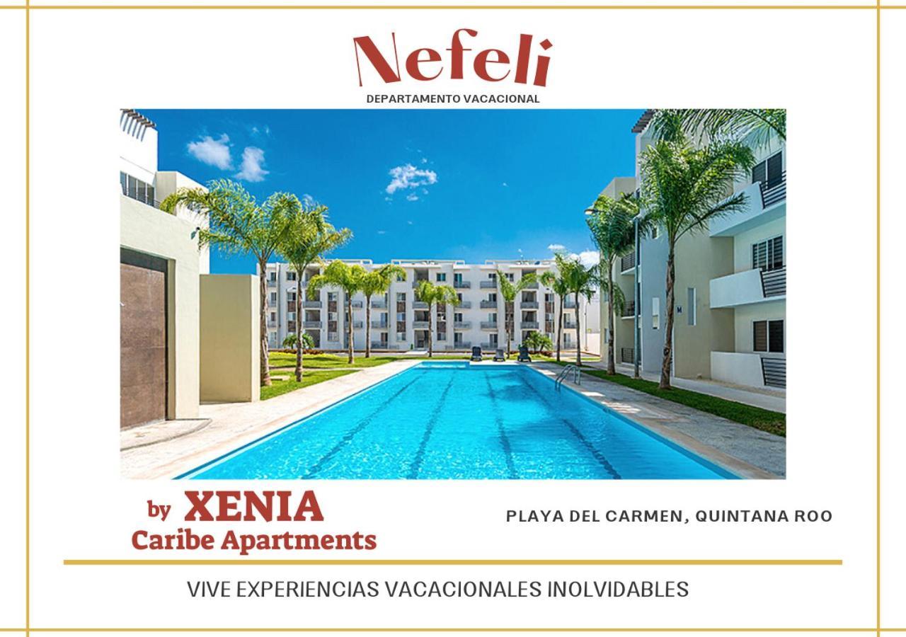 דירות פלאייה דל כרמן Nefeli Departamento By Xenia Caribe מראה חיצוני תמונה