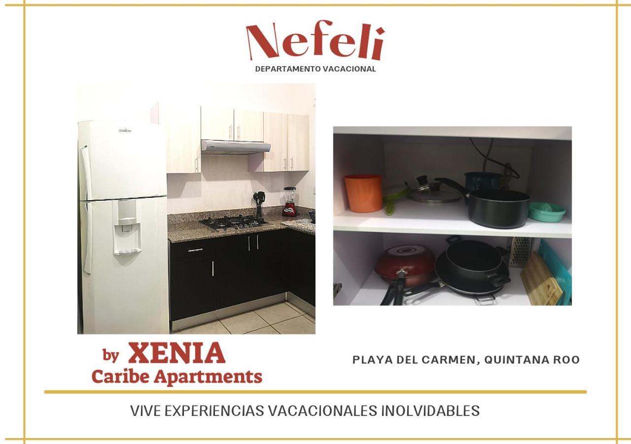 דירות פלאייה דל כרמן Nefeli Departamento By Xenia Caribe מראה חיצוני תמונה