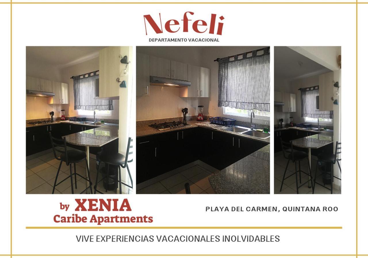 דירות פלאייה דל כרמן Nefeli Departamento By Xenia Caribe מראה חיצוני תמונה