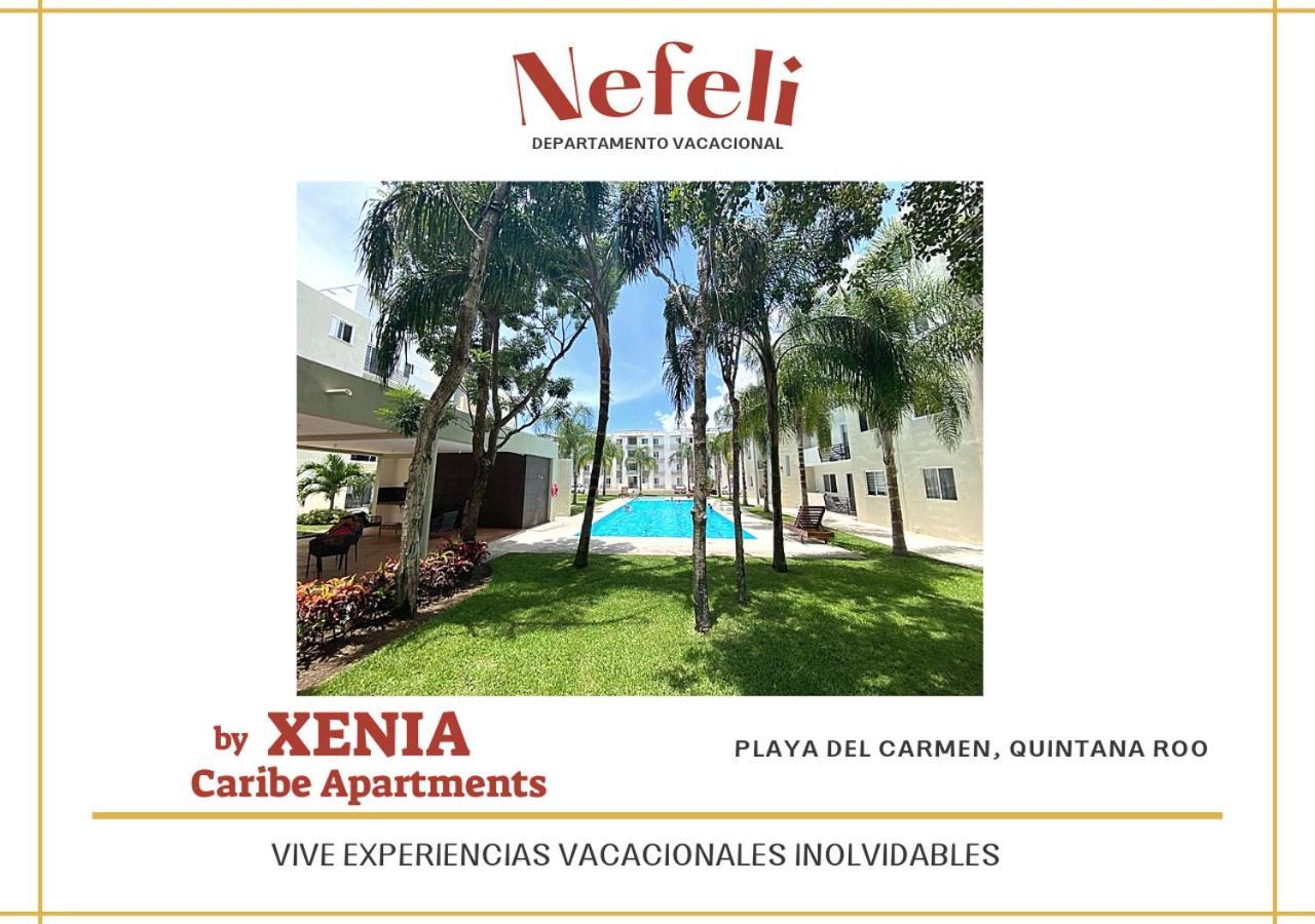 דירות פלאייה דל כרמן Nefeli Departamento By Xenia Caribe מראה חיצוני תמונה