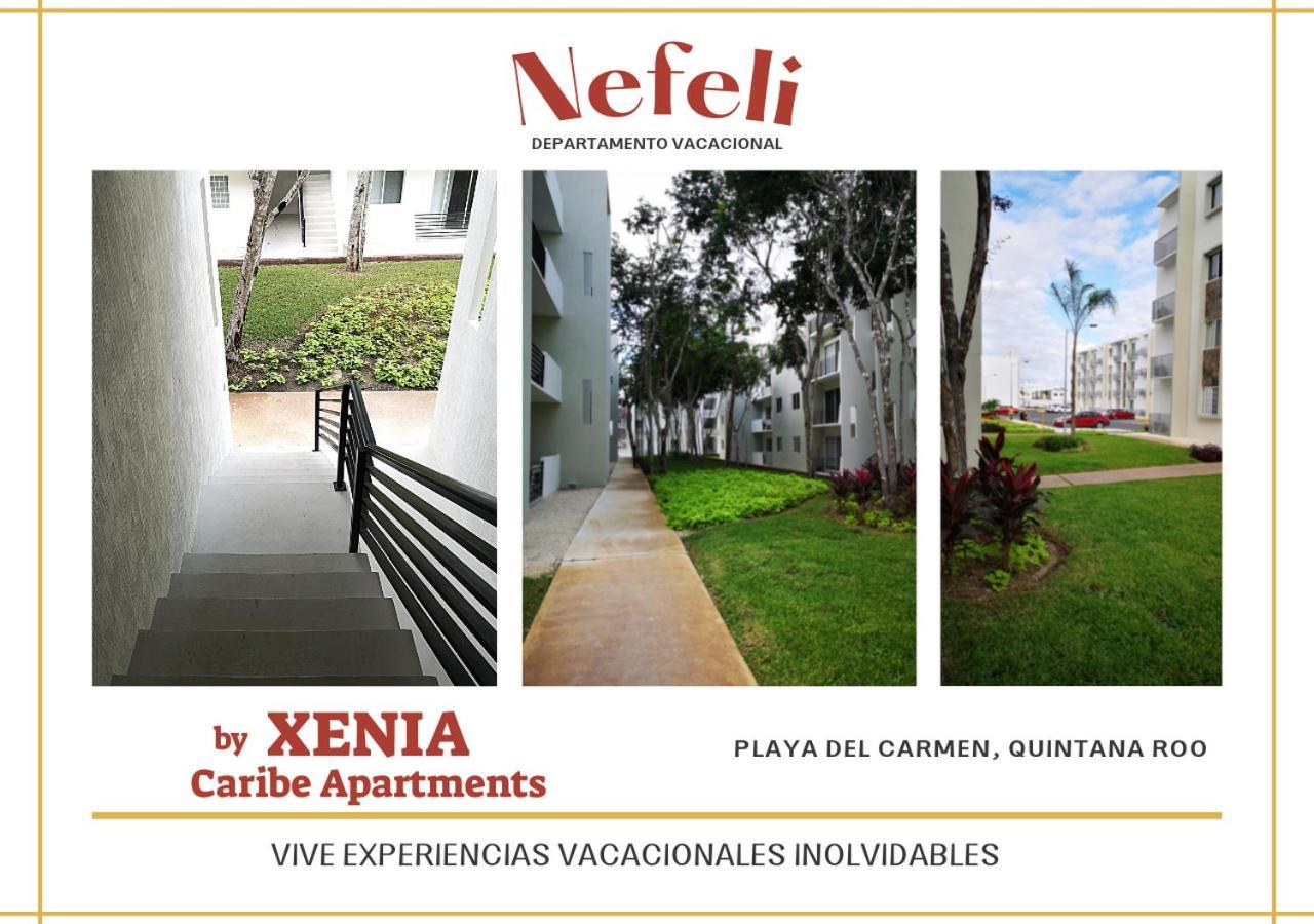 דירות פלאייה דל כרמן Nefeli Departamento By Xenia Caribe מראה חיצוני תמונה