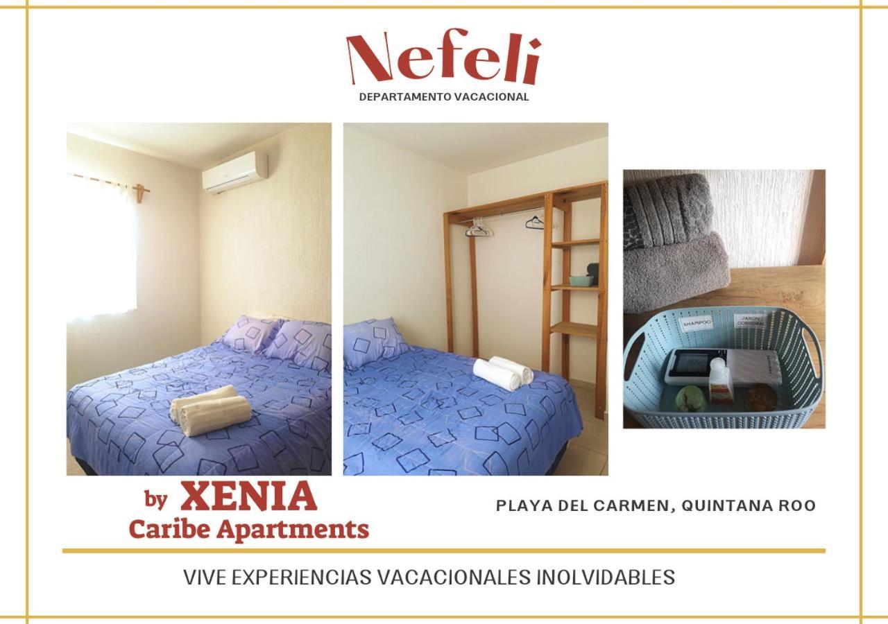 דירות פלאייה דל כרמן Nefeli Departamento By Xenia Caribe מראה חיצוני תמונה