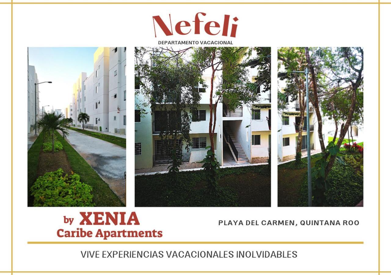 דירות פלאייה דל כרמן Nefeli Departamento By Xenia Caribe מראה חיצוני תמונה