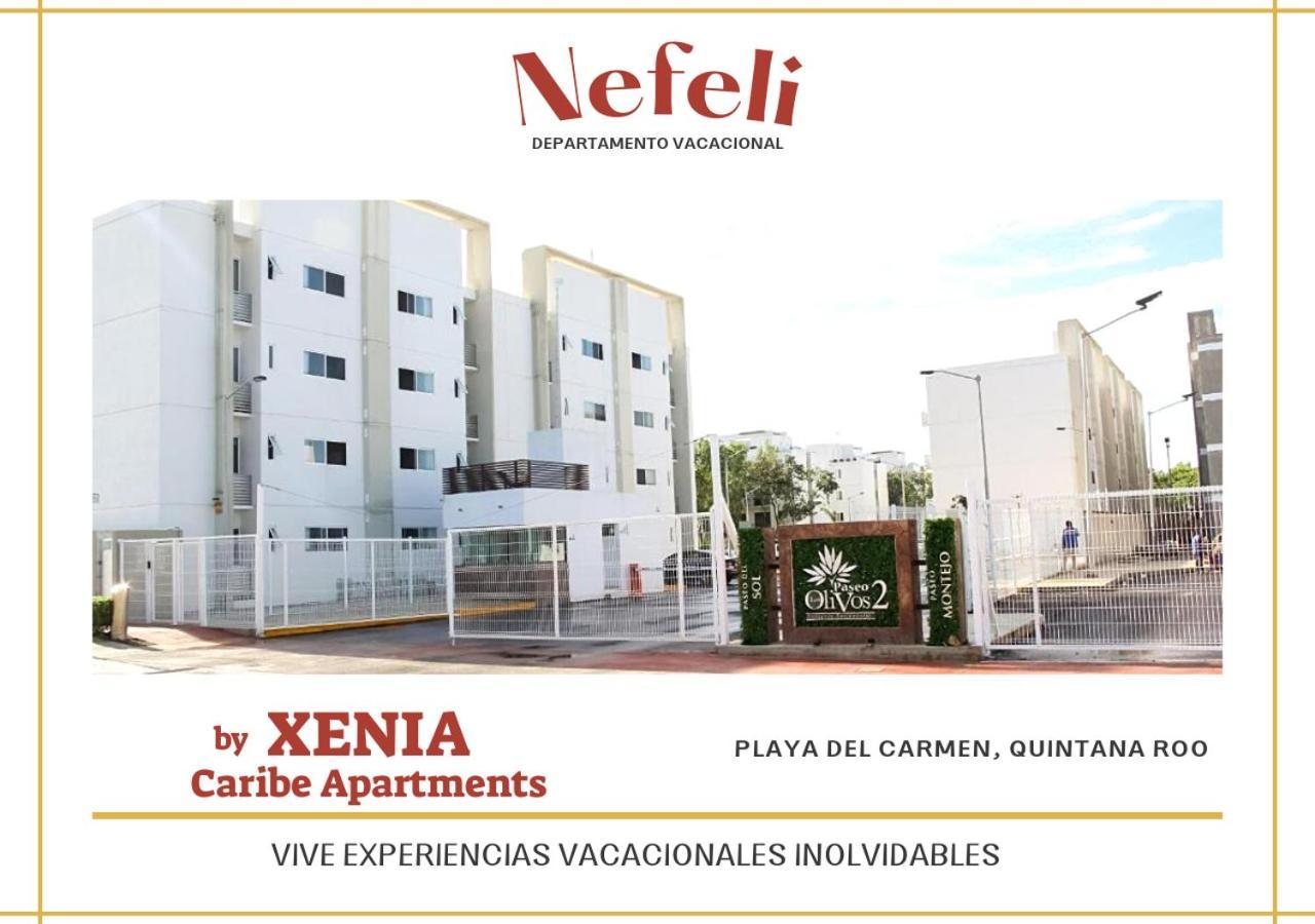 דירות פלאייה דל כרמן Nefeli Departamento By Xenia Caribe מראה חיצוני תמונה