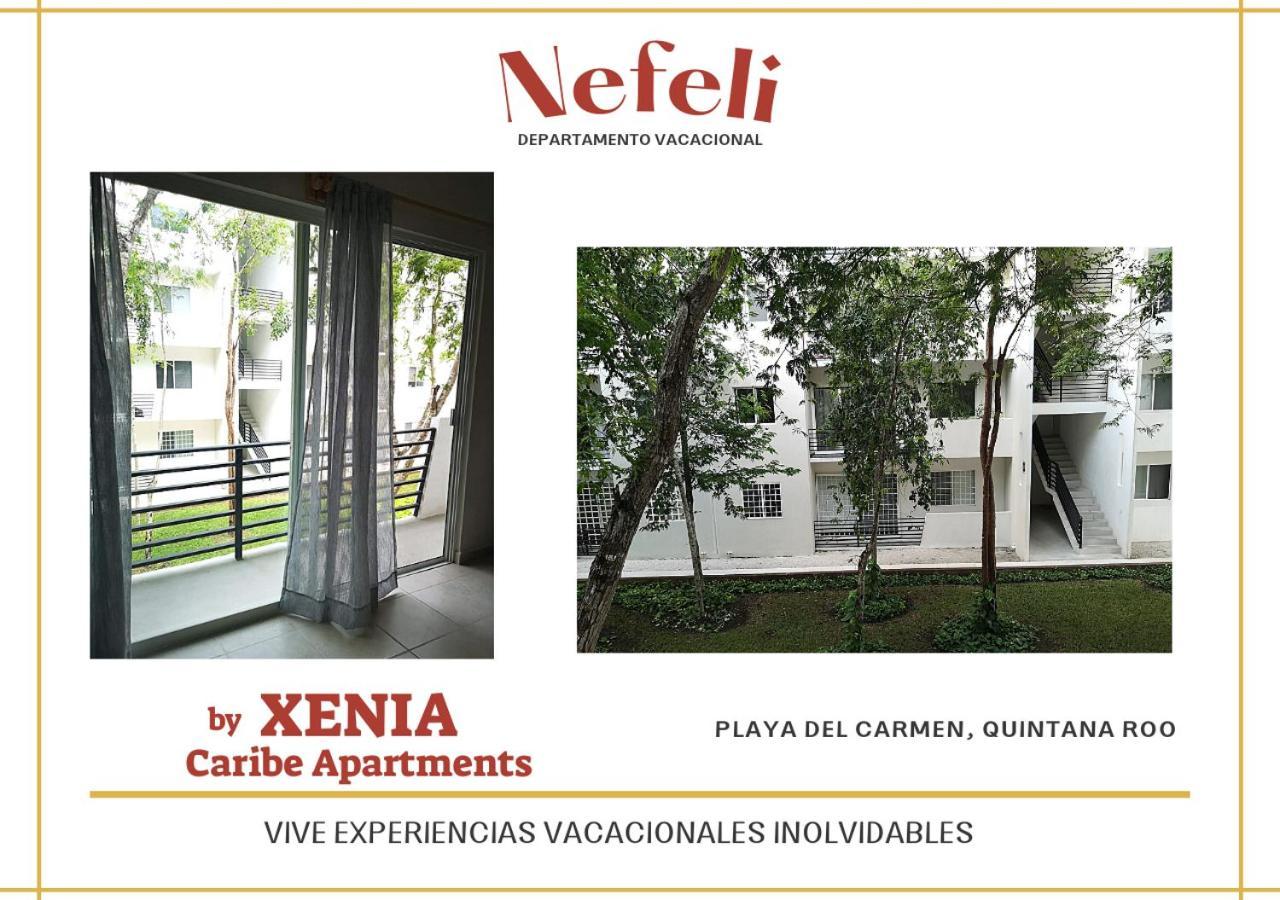 דירות פלאייה דל כרמן Nefeli Departamento By Xenia Caribe מראה חיצוני תמונה
