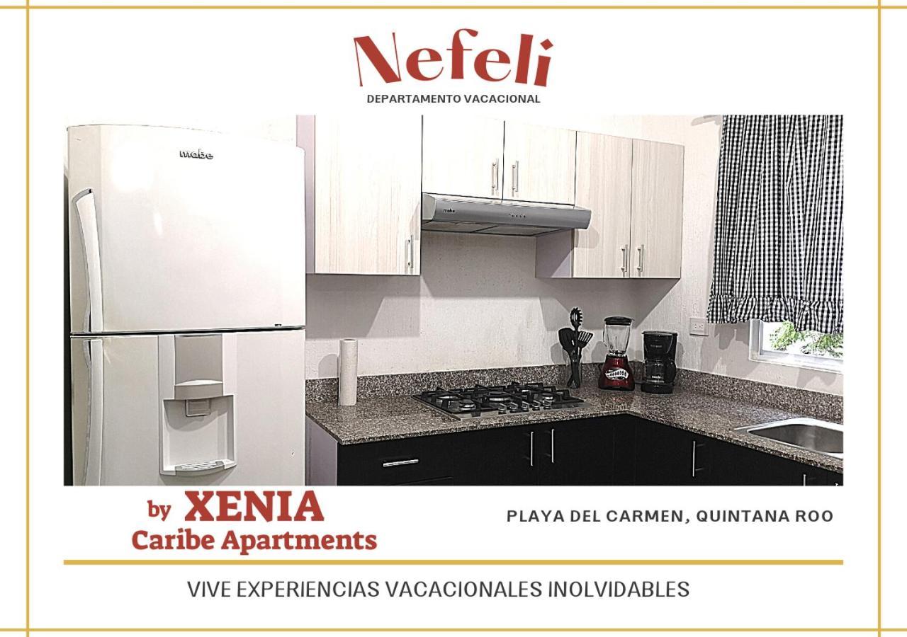 דירות פלאייה דל כרמן Nefeli Departamento By Xenia Caribe מראה חיצוני תמונה
