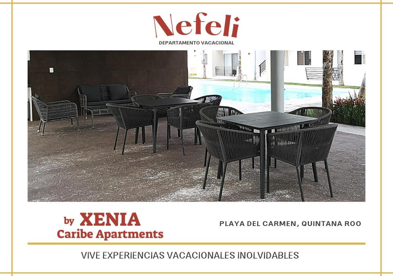 דירות פלאייה דל כרמן Nefeli Departamento By Xenia Caribe מראה חיצוני תמונה