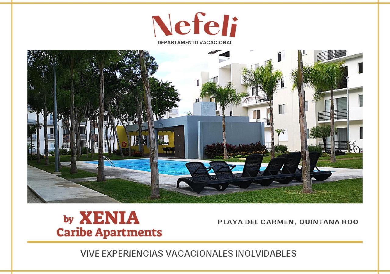 דירות פלאייה דל כרמן Nefeli Departamento By Xenia Caribe מראה חיצוני תמונה