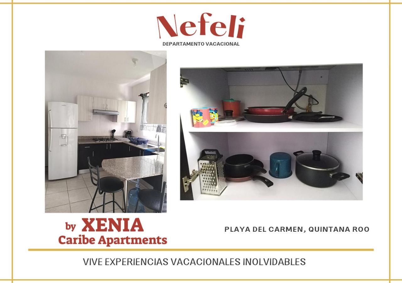 דירות פלאייה דל כרמן Nefeli Departamento By Xenia Caribe מראה חיצוני תמונה