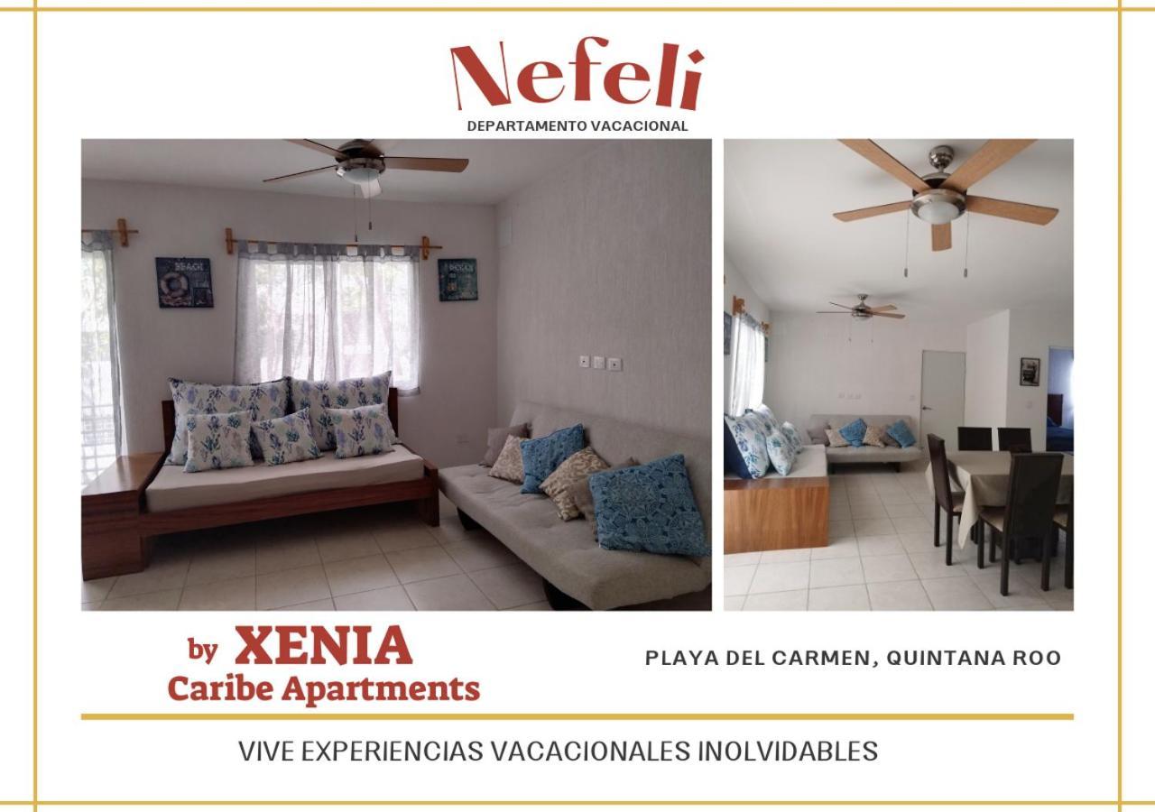דירות פלאייה דל כרמן Nefeli Departamento By Xenia Caribe מראה חיצוני תמונה