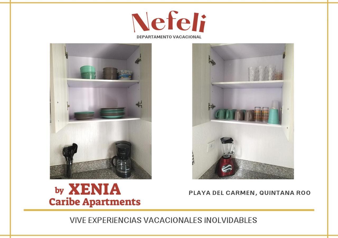 דירות פלאייה דל כרמן Nefeli Departamento By Xenia Caribe מראה חיצוני תמונה